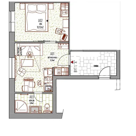 Apartmanovy Dom Tatratravel Smokovec Apartmán Vysoké Tatry